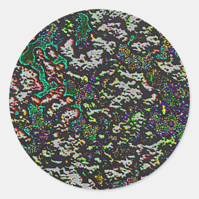 8c runder aufkleber (Vorderseite)