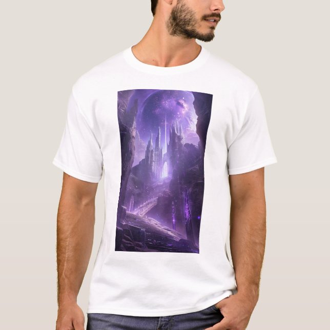 8K High Resolution Digital Manipulation Surreal T- T-Shirt (Vorderseite)