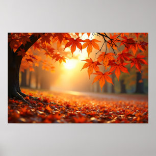 8K Majestät der Natur: Ultra-HD-Landschaften und - Poster
