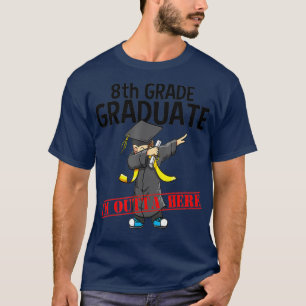8th Grade Graduation Funny Dabbing Boy Party T-Shirt