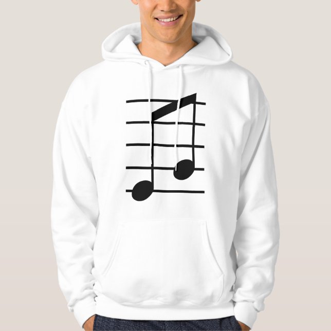 8th note 3 hoodie (Vorderseite)