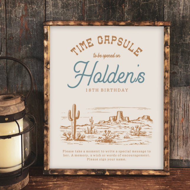 8x10 Cowboy Time Kapselunterschrift (Von Creator hochgeladen)