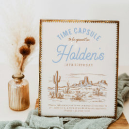 8x10 Cowboy Time Kapselunterschrift