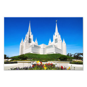 8X10 Foto des San Diego LDS Tempels