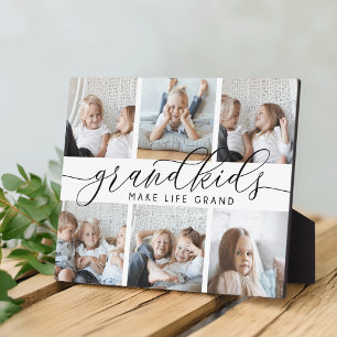 8x10 Großkinder machen Leben großartig FotoColla Fotoplatte