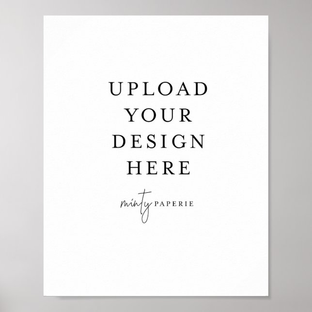 8x10 Poster - Portrait (Vorne)