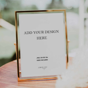 8x10" Poster-Portrait Hochzeitszeichendruck Poster