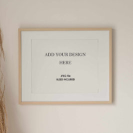 8x10" Poster Wall Street Art Horizontal