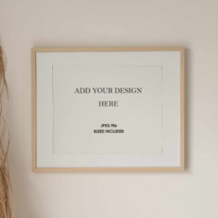8x10" Poster Wall Street Art Horizontal