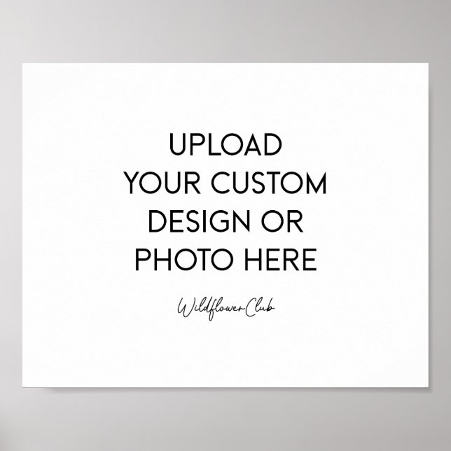 8x10 Print - Landscape (cardstock) Poster (Vorne)