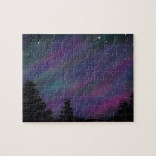 8x10 Puzzlespiel - Aurora Borealis Puzzle