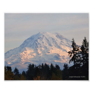 8x10 Rainier aus Puyallup, WA Fotodruck