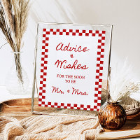 8x10" Ratschläge und Wünsche Handgeschriebenes Bra