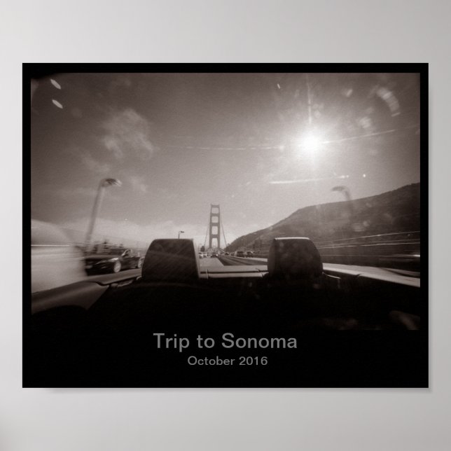 8x10 - Roadtrip zu Sonoma Poster (Vorne)
