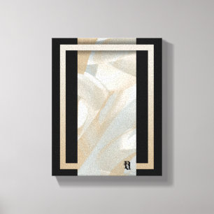 8x10" Sandy Tornado Trend Abstrakt Art Beige Leinwanddruck