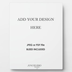 8x10" Tischplatte oben mit Standdruck Fotoplatte