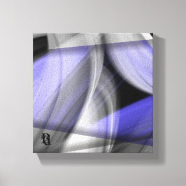 8x8" Lavendel Moon Trend Abstrakt Art Violet Leinwanddruck