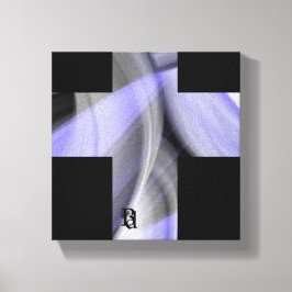 8x8" Lavendel Moon Trend Abstrakt Art Violet Leinwanddruck