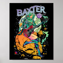 8''x 12'' Baxter Cosmonaut Poster