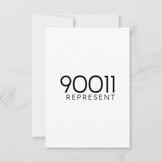 90011 Los Angeles Vertretung (Vorderseite)