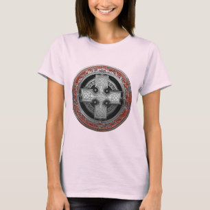 [900] Antikes keltisches heiliges Silberknoten Kre T-Shirt