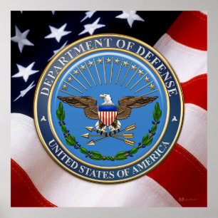 [900] Emblem des US-Verteidigungsministeriums (DOD Poster