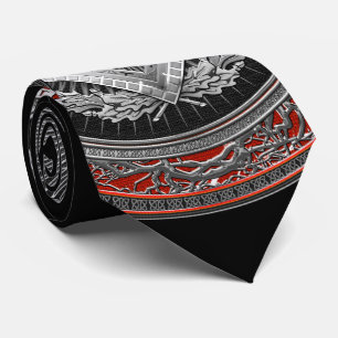 [900] Master Mason - Silver Square & Compasses Krawatte