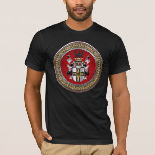 [900] Teutonic Auftrags-Wappen T-Shirt