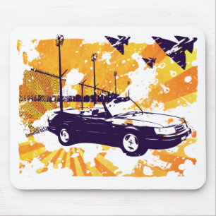900 Turbo konvertierbare Schmutz mousepad Orange