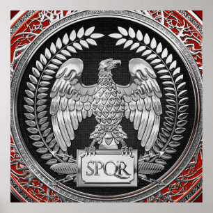 [901] Kaiseradler Silver Poster
