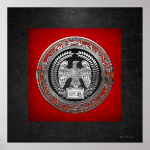 [901] Kaiseradler Silver Poster