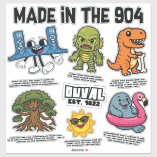 904 Icons Vinyl Aufkleber Blatt XL