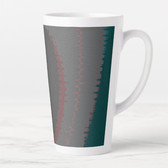 906 Die Welt ist abstrakt Milchtasse (Rechts)