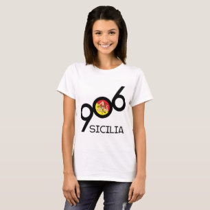 906 Sicilia Yooper italienisch T-Shirt