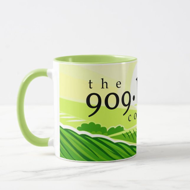 909 Books Collective Mug, 11 oz Mug Tasse (Links)