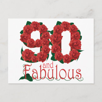 90. Blume Postkarte