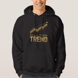 90% dem Lärm folgen, 10% dem Trend - Trading-Menta Hoodie
