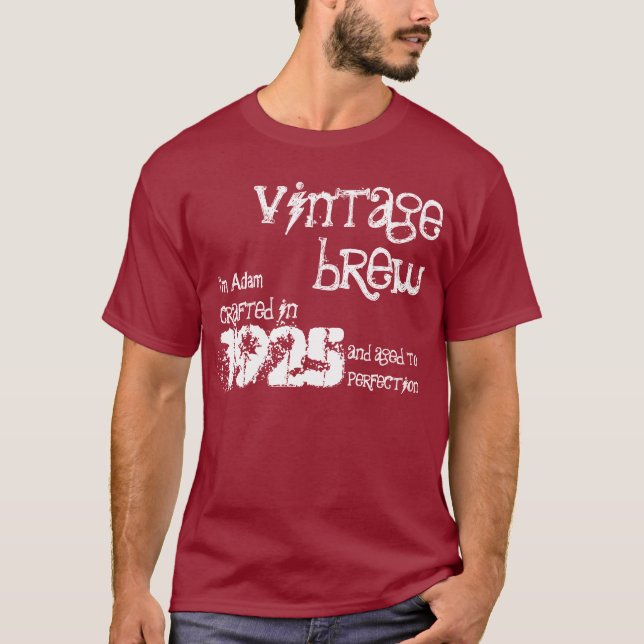 90. Geburtstag 1925 oder irgendein JahrVintager T-Shirt (Vorderseite)