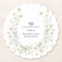 90. Geburtstag April Geburtstagsmonat Gänseblümche