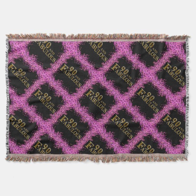 90. Geburtstag Decke (Vorderseite)