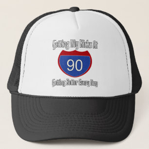 90. Geburtstag des Weg-66 Truckerkappe