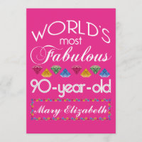 90. Geburtstag Die prächtigsten farbenfrohen Edels