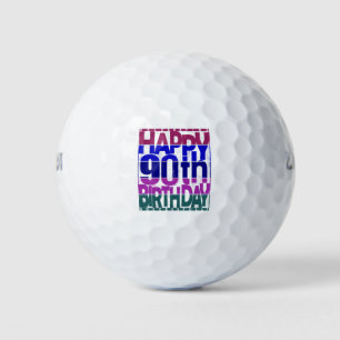90. Geburtstag_Farbverläufe Golfball