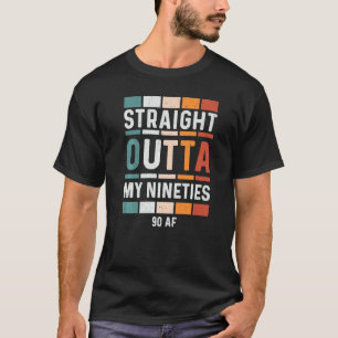 90. Geburtstag Funny Vintage T-Shirts direkt über