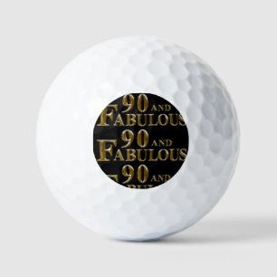 90. Geburtstag Golfball