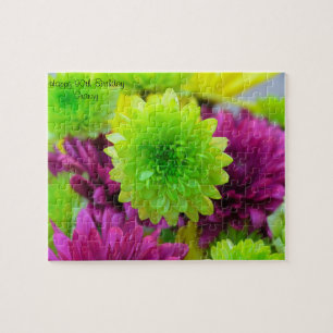 90. Geburtstag Großmutter Puzzle