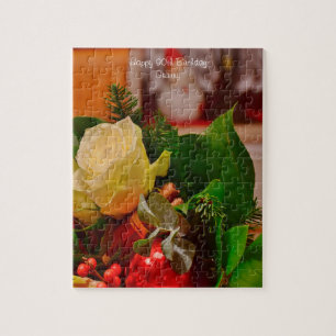 90. Geburtstag Großmutter. Puzzle