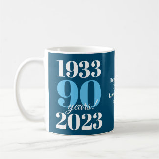 90. Geburtstag Kaffeetasse