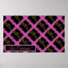 90. Geburtstag Poster