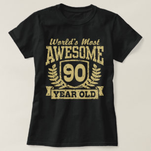 90. Geburtstag T-Shirt